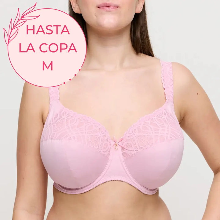Sujetador ESPECIAL COPAS GRANDES con aros SALERNO ROSE CORSETERIA SINGUERLIN
