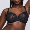 GALLIPOLLI BLACK Lace Balconette Bra 