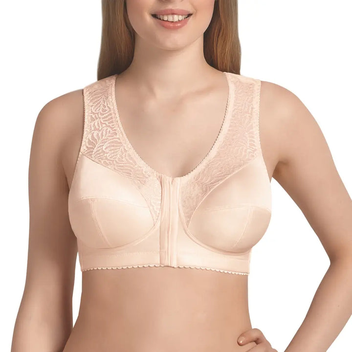 Sujetador cierre delantero sin aros y tirantes de alivio MYLENA