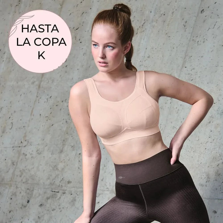 Sujetador deportivo ESPECIAL COPAS GRANDES EXTREME CONTROL PLUS ROSA