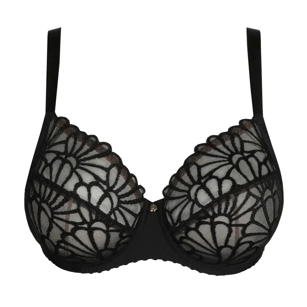 GALLIPOLI BLACK slimming lace bra 