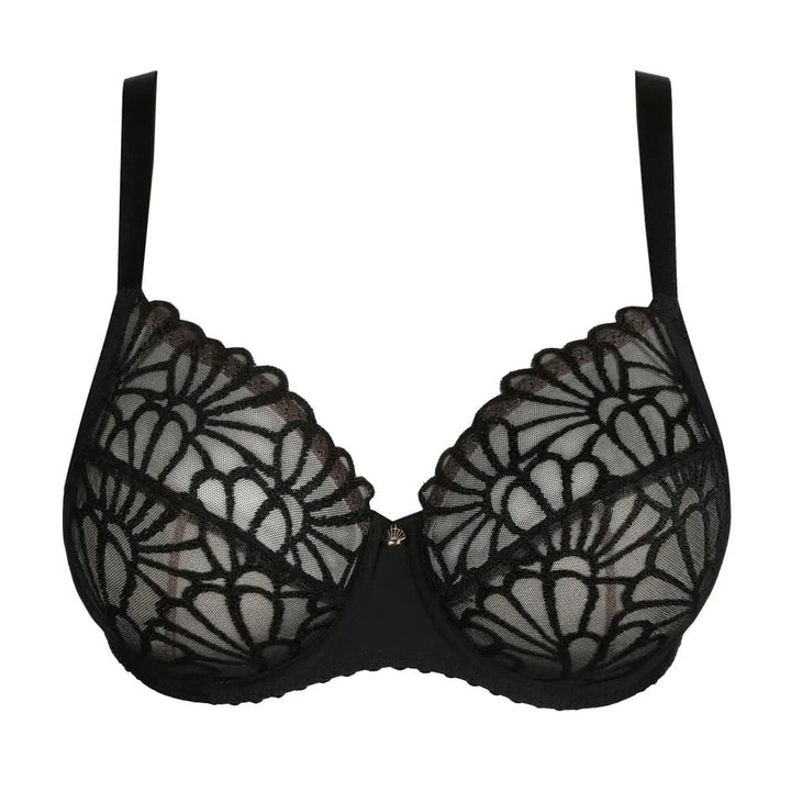 GALLIPOLI BLACK slimming lace bra 