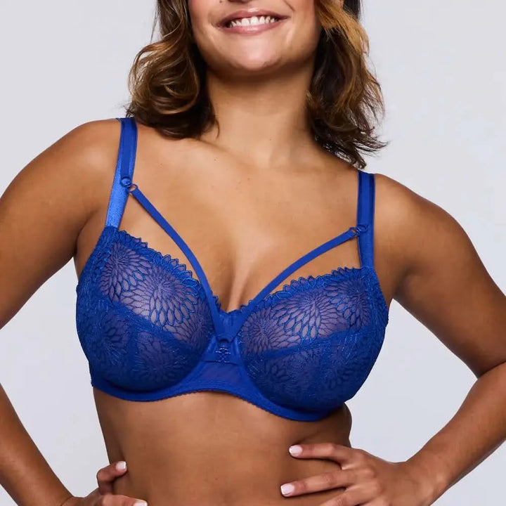 Sujetador encaje efecto reductor SOPHORA BLUE
