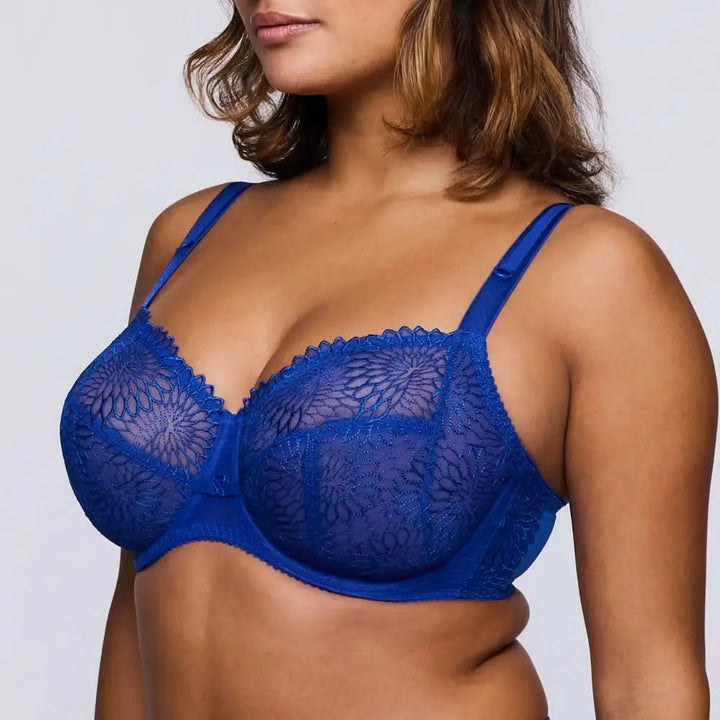 Sujetador encaje efecto reductor SOPHORA BLUE