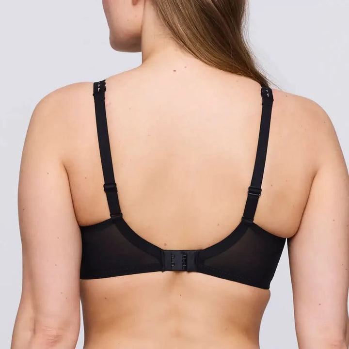 Sujetador liso con aros VIVGIRL NEGRO