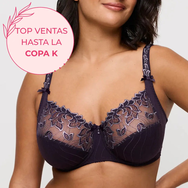 Sujetador reductor TOP VENTAS con aros Deauville Amethyst Gem