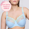Sujetador reductor TOP VENTAS con aros Deauville Milky Blue