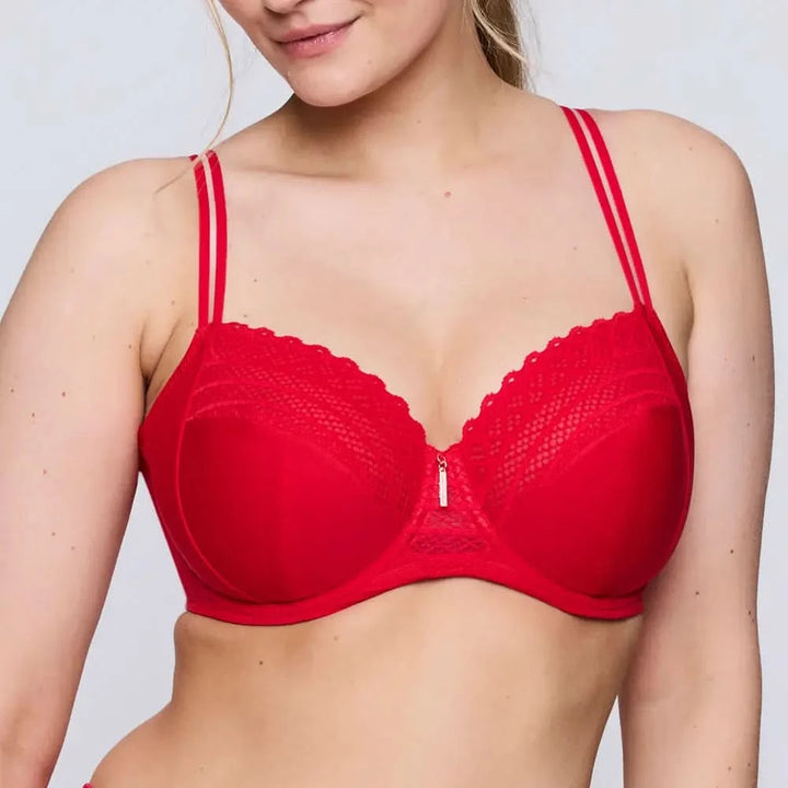 Sujetador reductor con aros EAST END RED