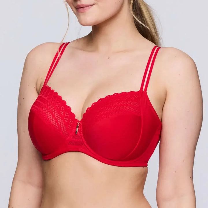 Sujetador reductor con aros EAST END RED