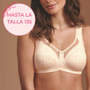 Sujetador sin aros Nº1 EN VENTAS con tirantes anchos confort CLARA ART SMART ROSE