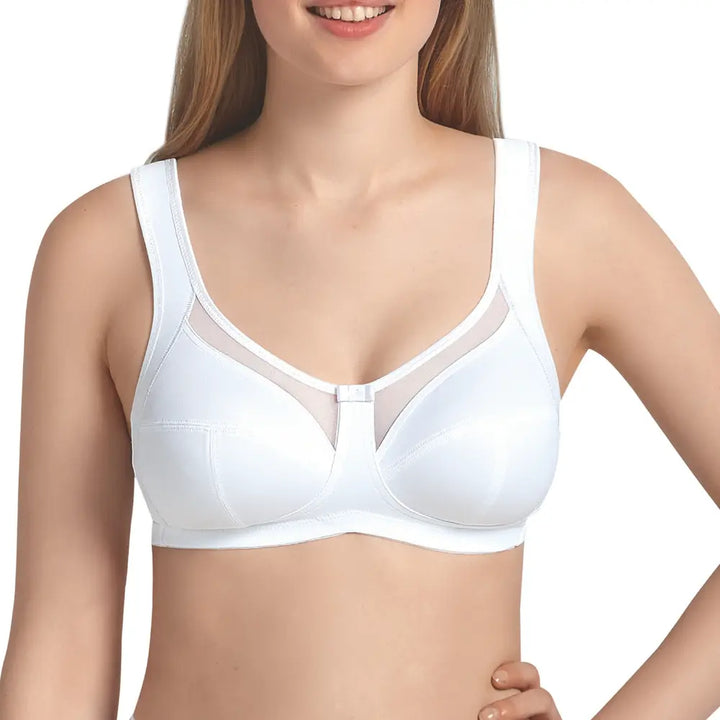 Sujetador sin aros Nº1 EN VENTAS con tirantes anchos confort CLARA CRISTAL
