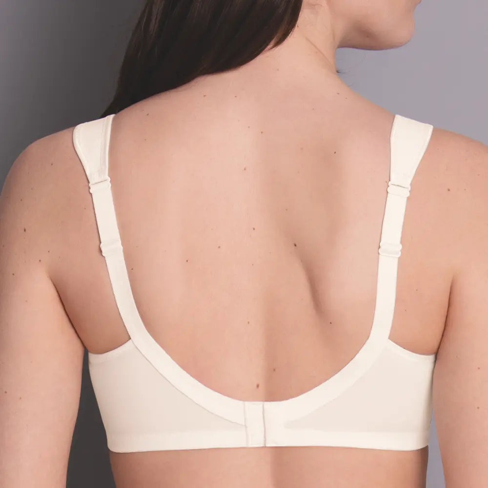 Sujetador sin aros copas lisas CLARA MARFIL