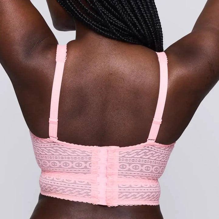 MONTARA PINK Lace Bralette Non-wired Bra 