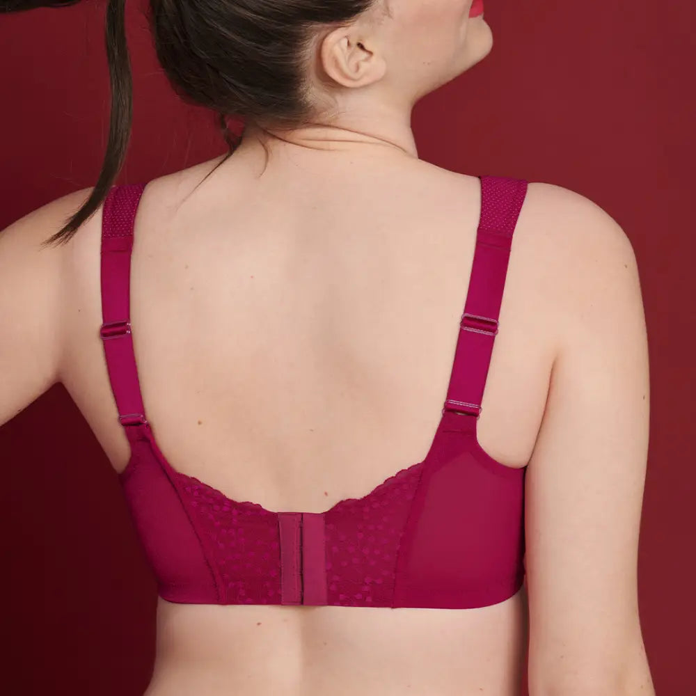 Sujetador sin aros tirantes anchos TOP VENTAS ORELY RED Corseteria Singuerlin 