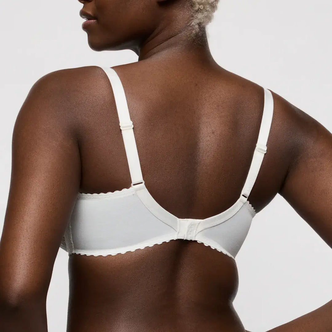 Sujetador con encaje semitransparente con aros NAICA