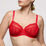 Sujetador encaje efecto reductor SOPHORA TRUE RED