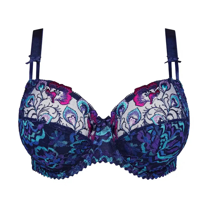 Sujetador para todas las tallas con aros San Angel Water Blue