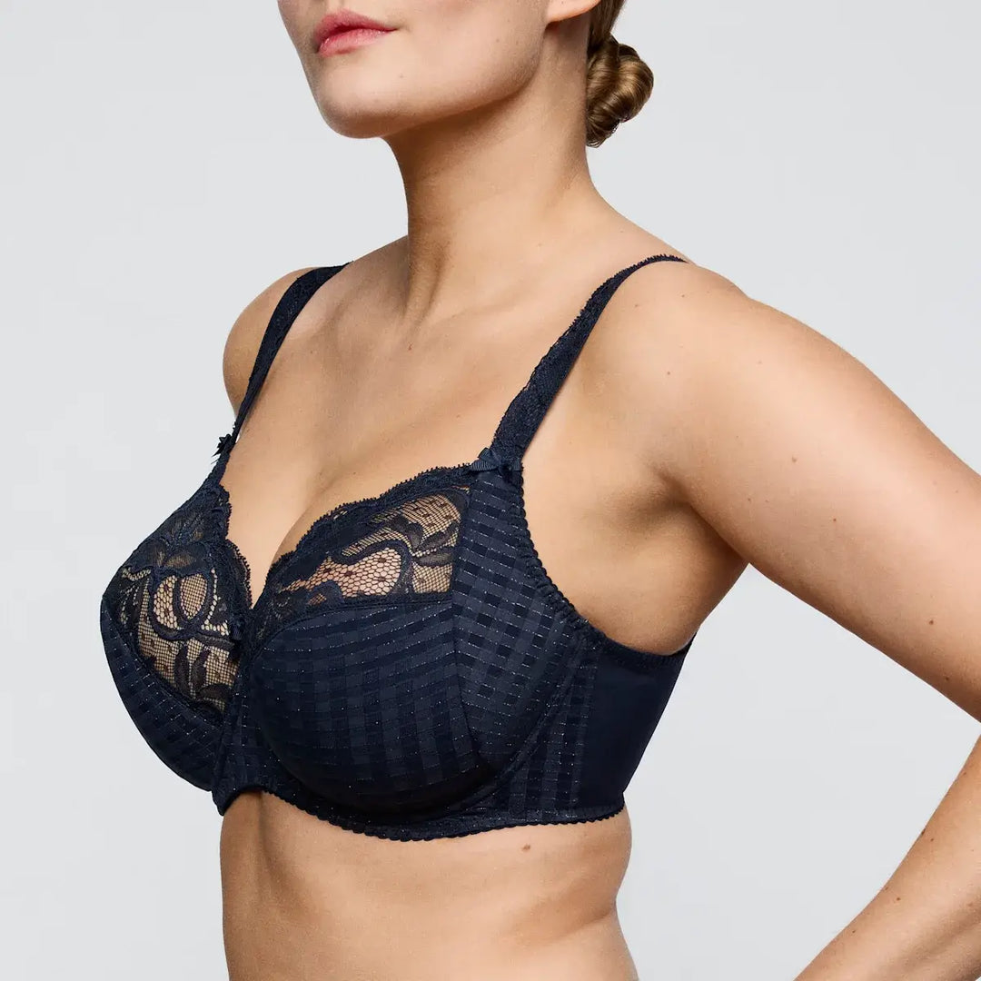 Sujetador reductor con aros  TOP VENTAS Madison Velvet Blue