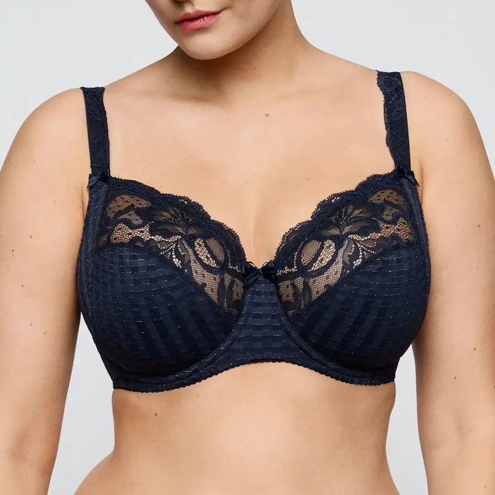 Sujetador reductor con aros  TOP VENTAS Madison Velvet Blue