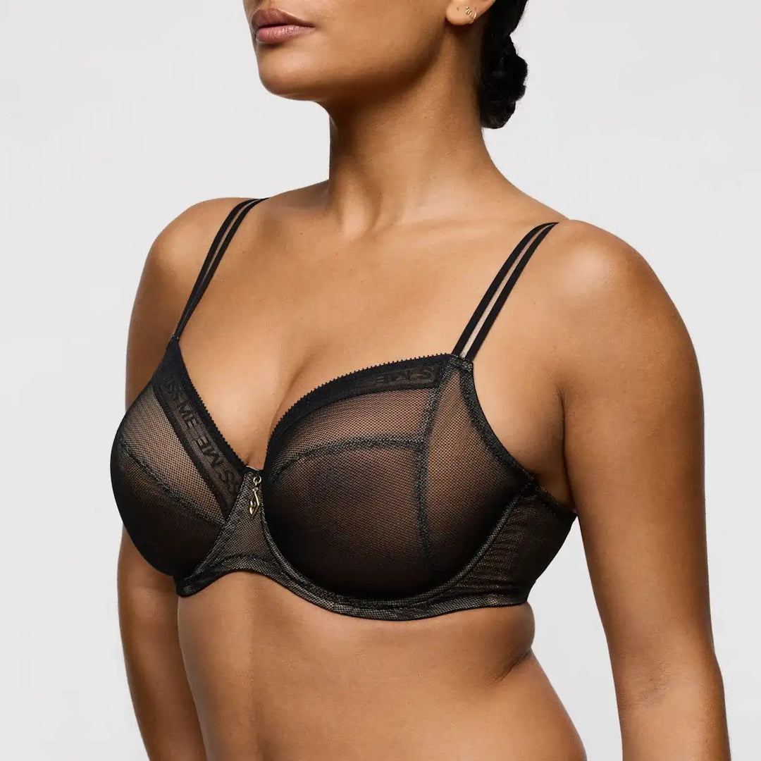 Sujetador semitransparente con aros COOLS