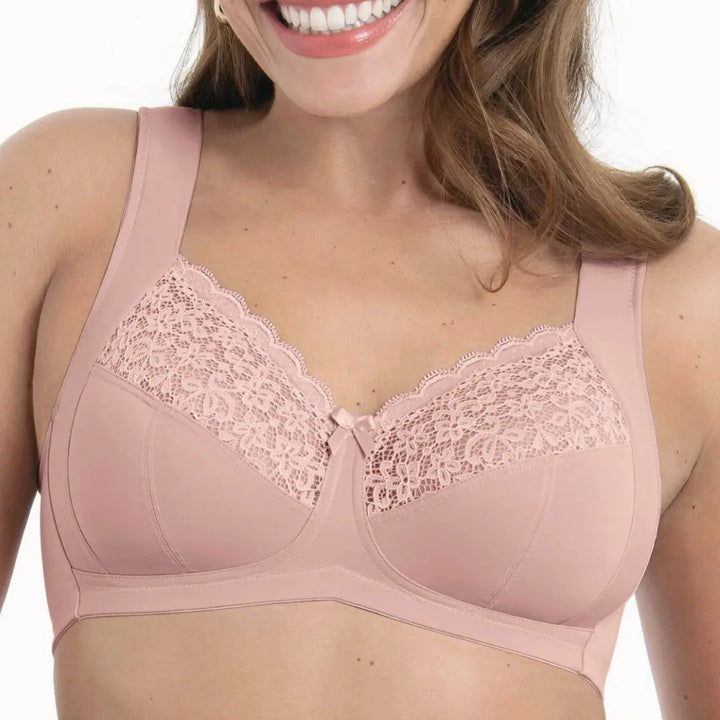 Sujetador sin aros con tirantes de alivio anchos HAVANNA ROSA