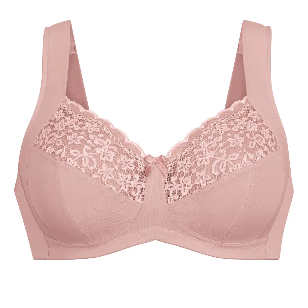 Sujetador sin aros con tirantes de alivio anchos HAVANNA ROSA