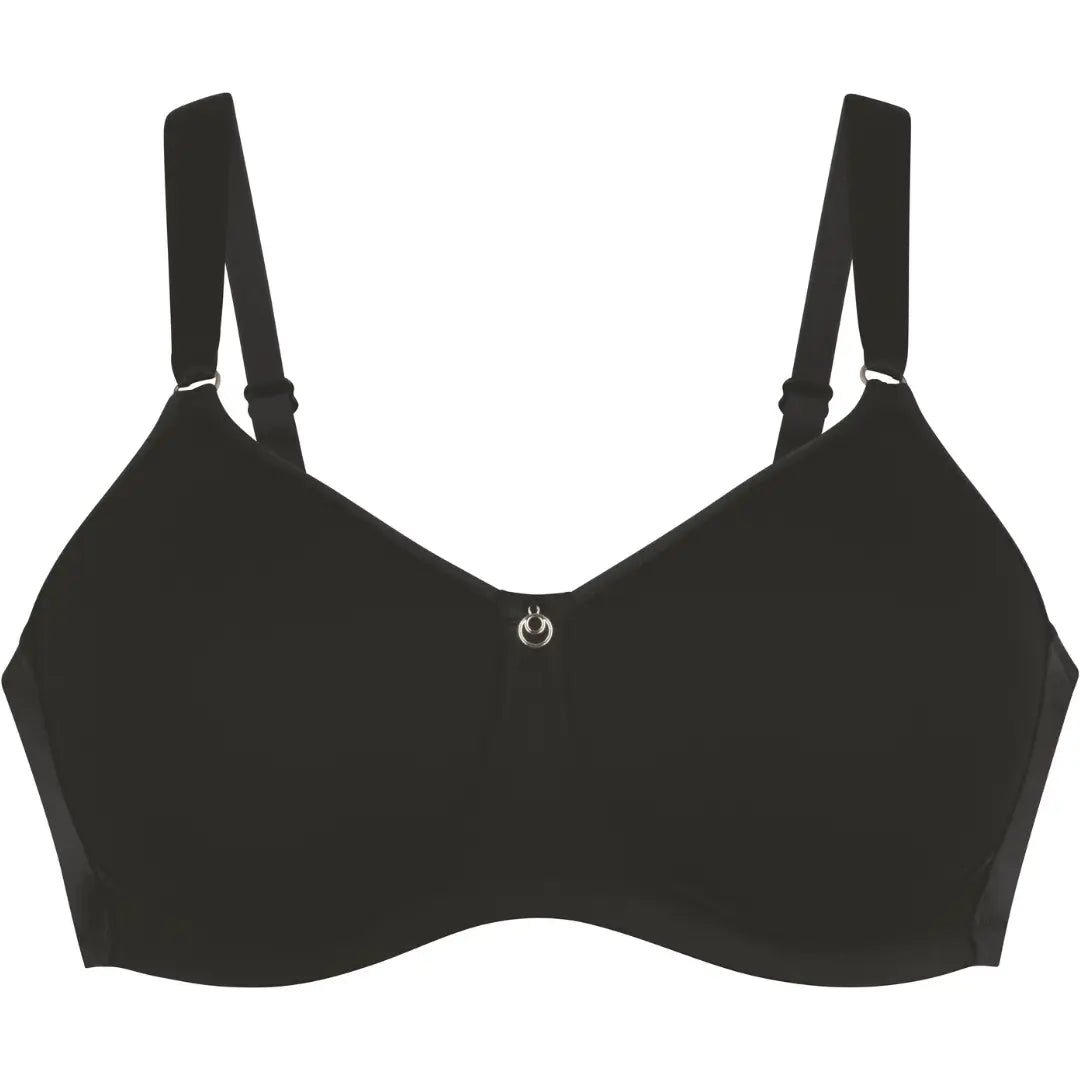 Sujetador sin aros liso copas spacer Claire