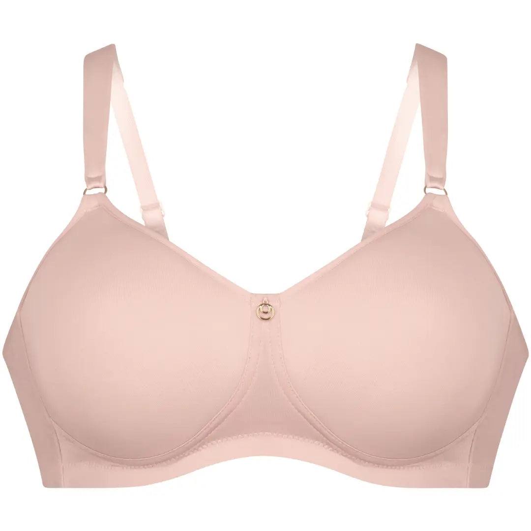Sujetador sin aros liso copas spacer Claire