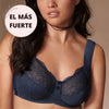 Sujetador sin aros tirantes anchos TOP VENTAS ORELY BLUE