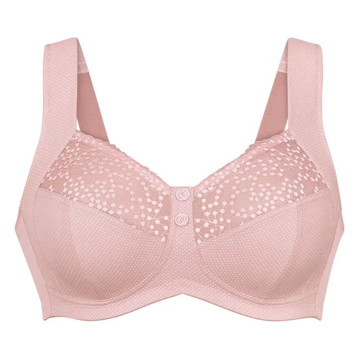 Sujetador sin aros tirantes anchos TOP VENTAS ORELY ROSA