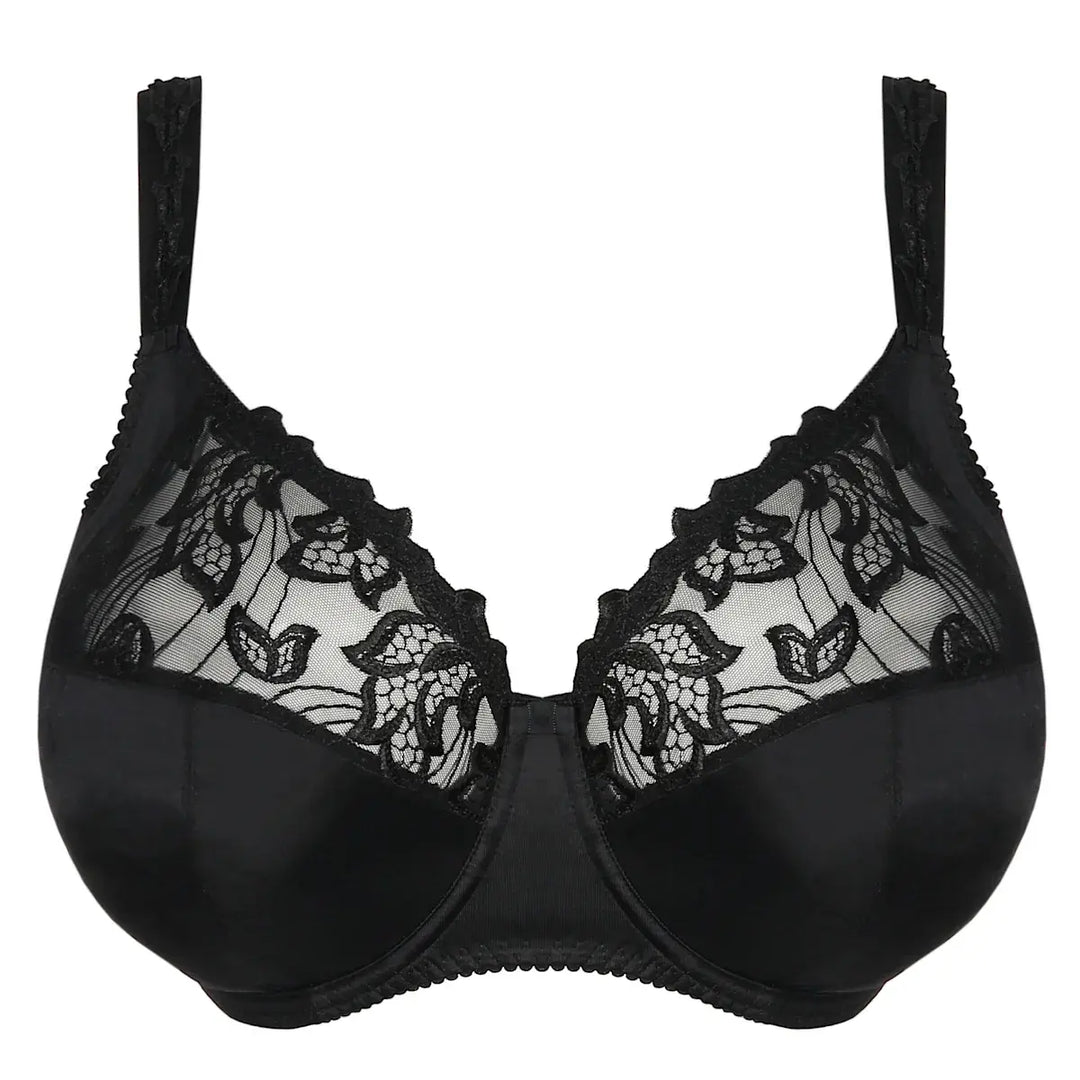 Sujetador reductor con aros Deauville NEGRO