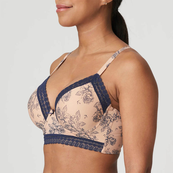 Bralette with foam cups and underwire MATAMA LIMITED EDITION