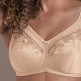 Sujetador sin aros tirantes anchos SAFINA BEIGE