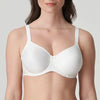 Super-reducing bra with smooth cups and underwire SATIN NATURAL 