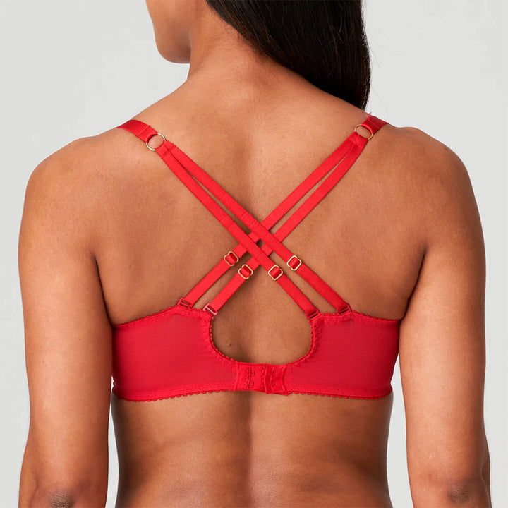 Minimizer bra with underwire VYA RED LIMITED EDITION