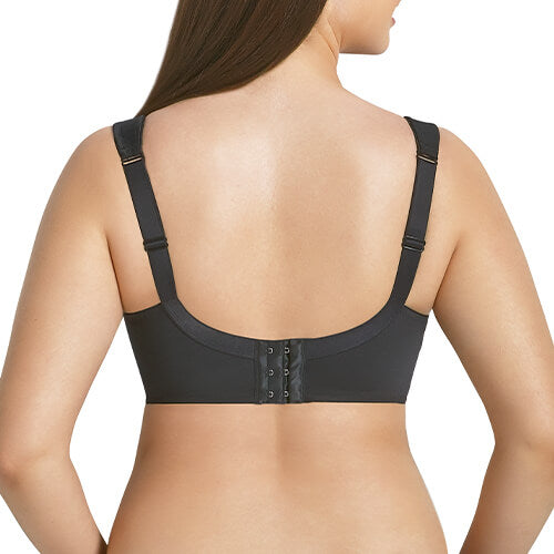 Bra with underwire and smooth cups without padding TWIN BLACK